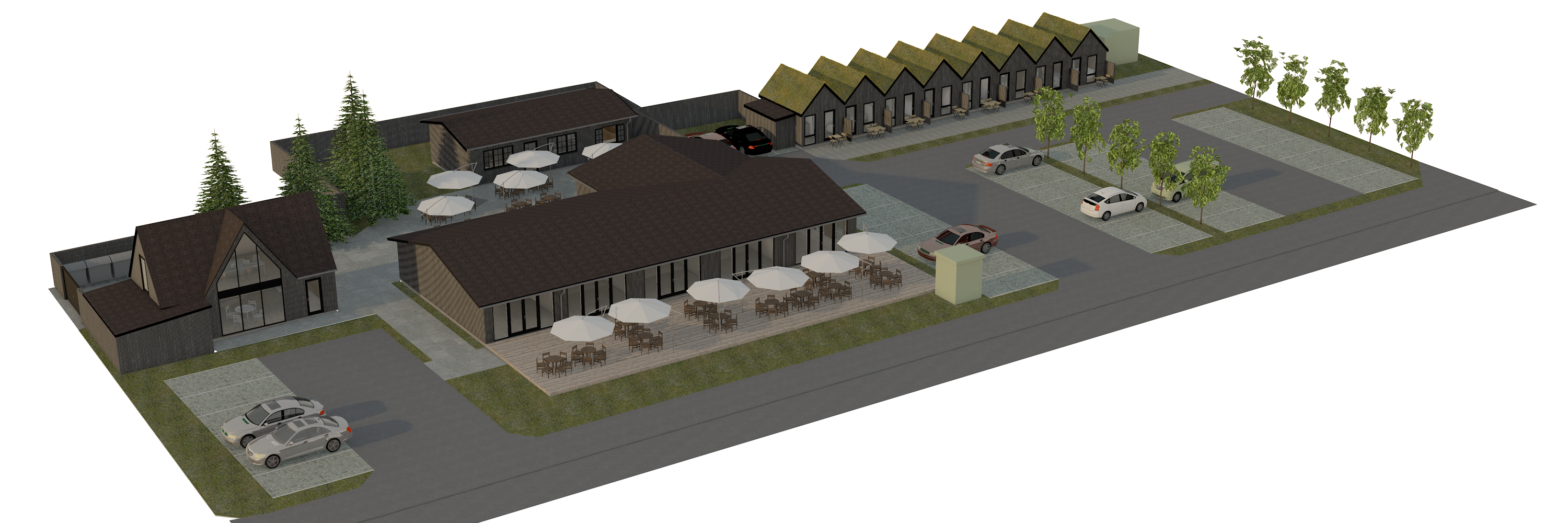 Lokalplan Lyngvej 107, rendering