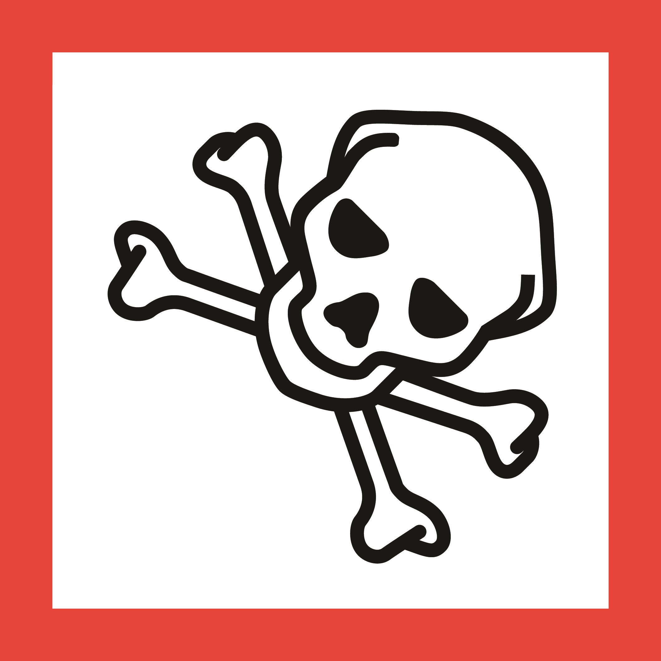 Faresymbol - Akut giftig