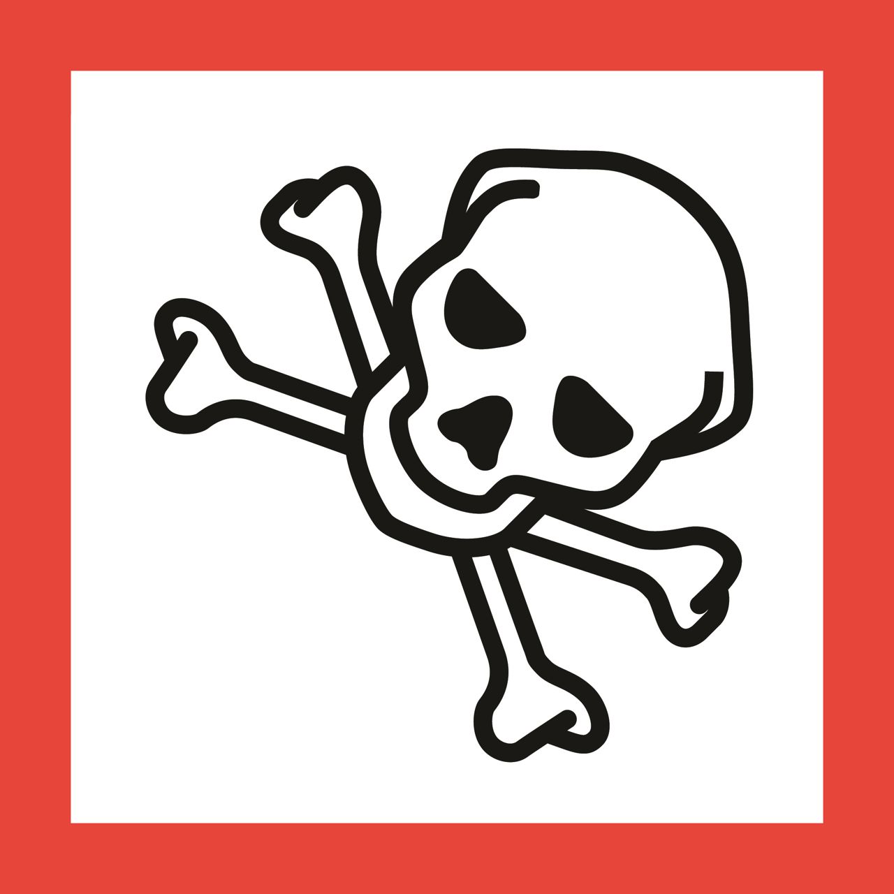 Faresymbol - Akut giftig