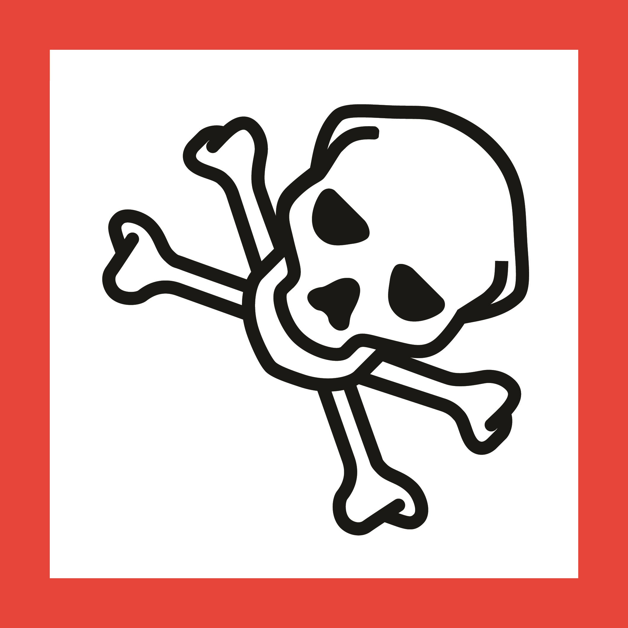 Faresymbol - Akut giftig