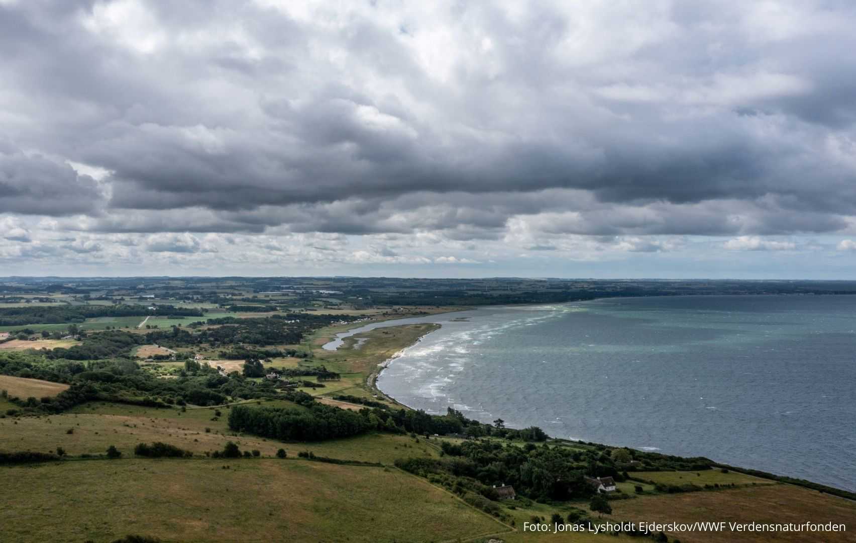 Sejerøbugten fra luften