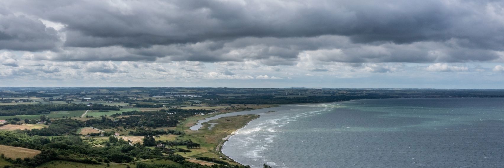Sejerøbugten fra luften