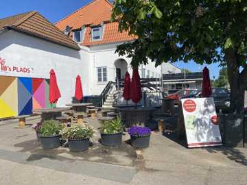 Ibs Plads i Asnæs under byrumsforsøget