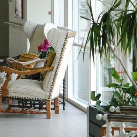 Gangareal indenfor Grønnegården