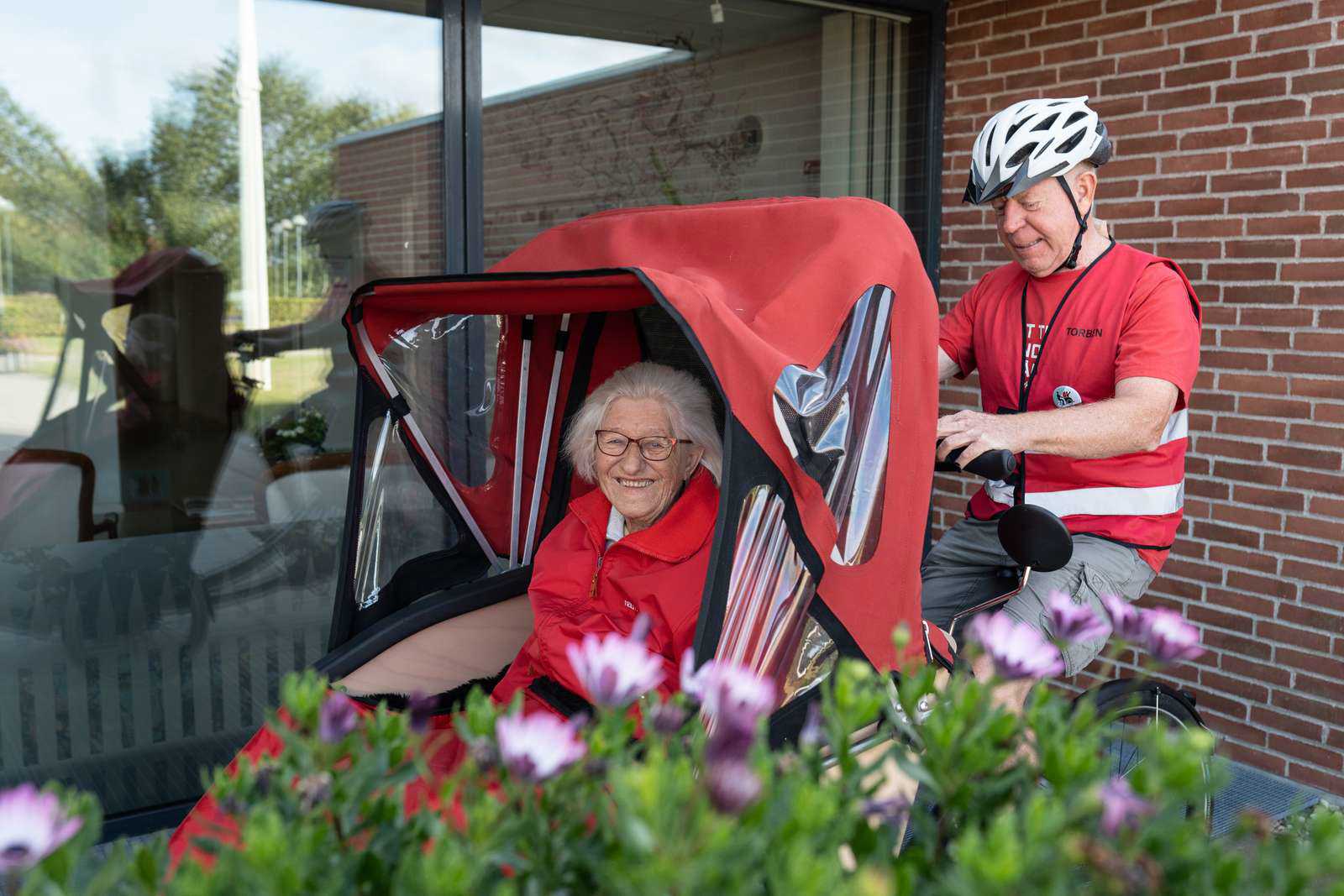 Frivillig på plejecenter