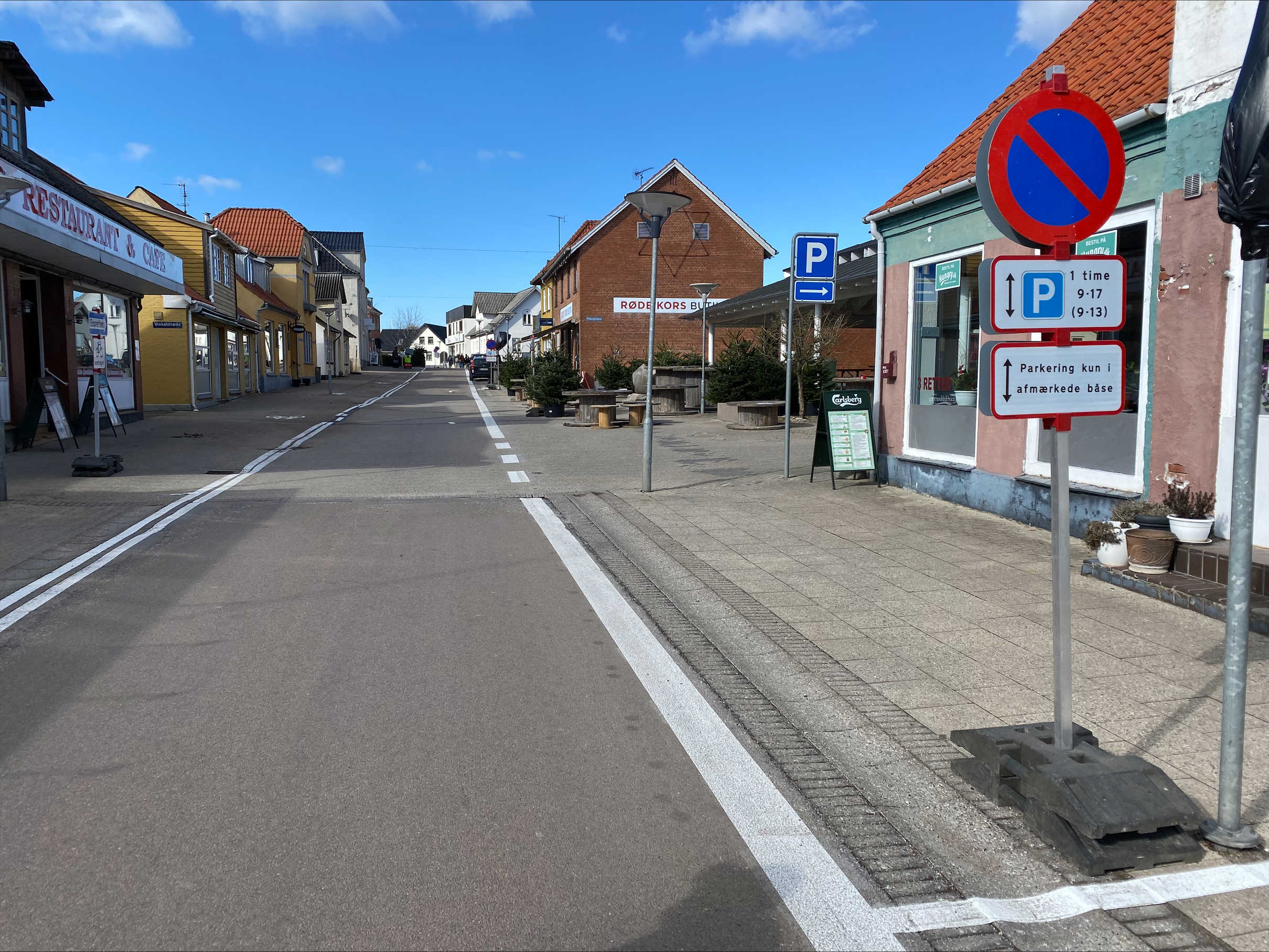 Trafikafprøvning cykelsti Vig Hovedgade
