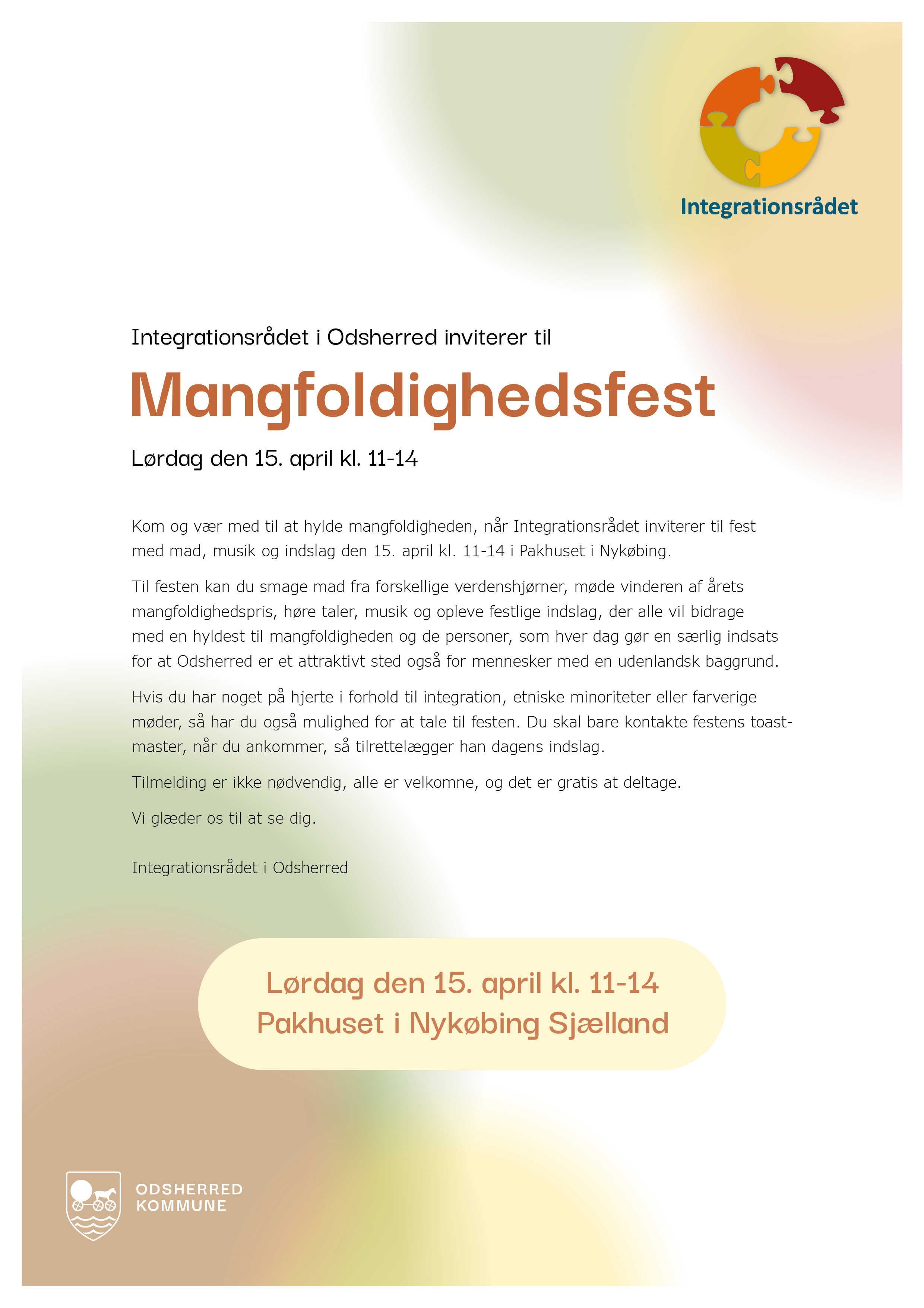 Invitation til mangefoldighedsfest