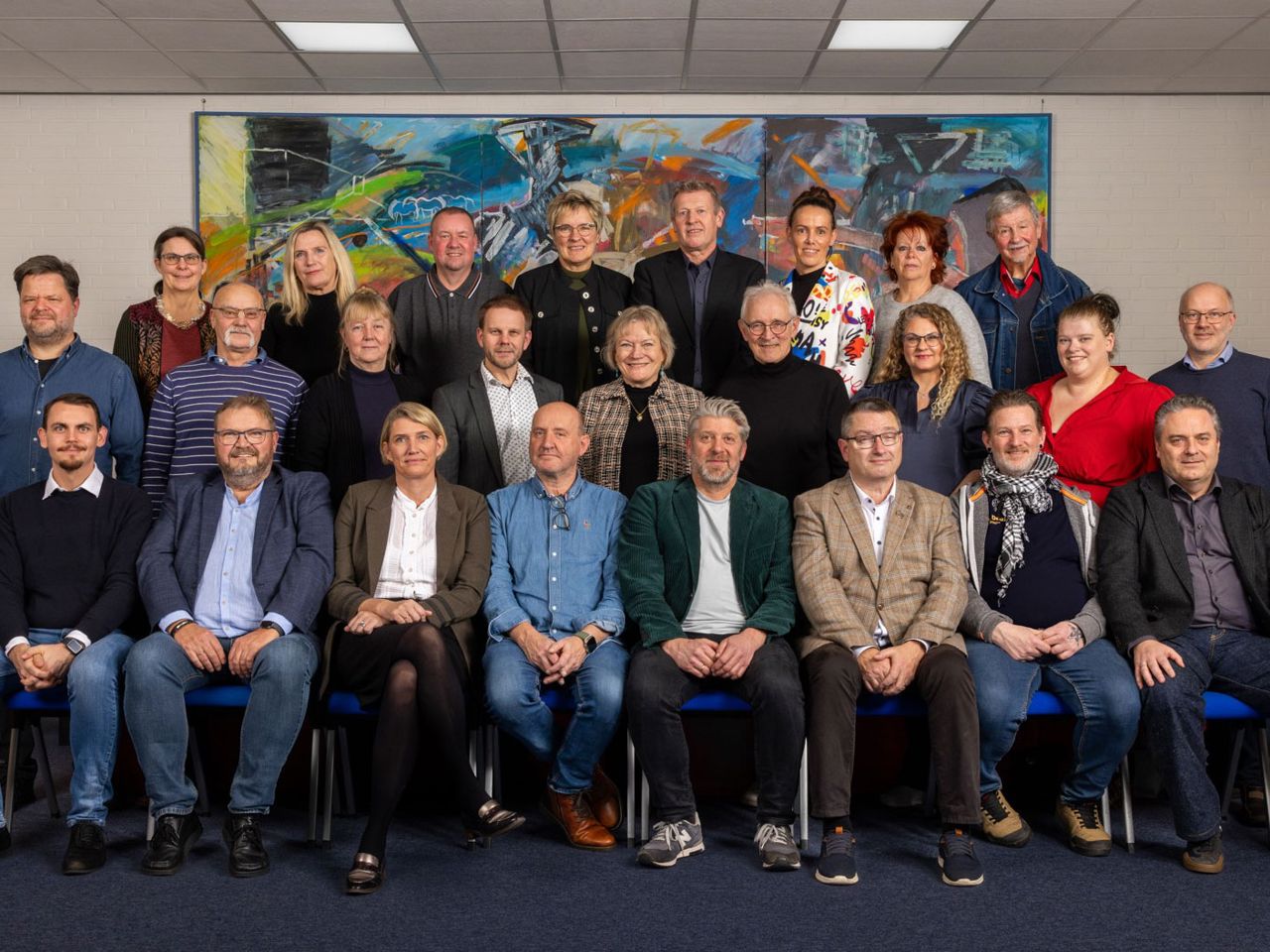 Gruppebillede af byrådet i Odsherred Kommune 2026-29Byrådet