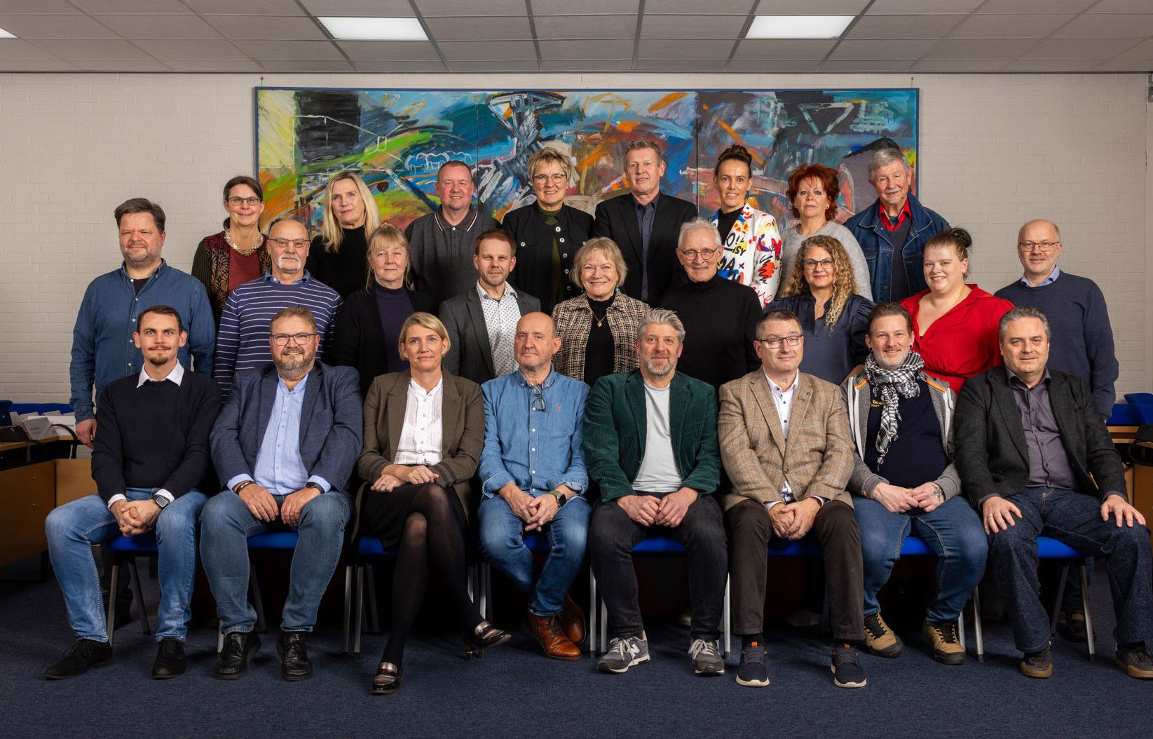 Gruppebillede af byrådet i Odsherred Kommune 2026-29Byrådet