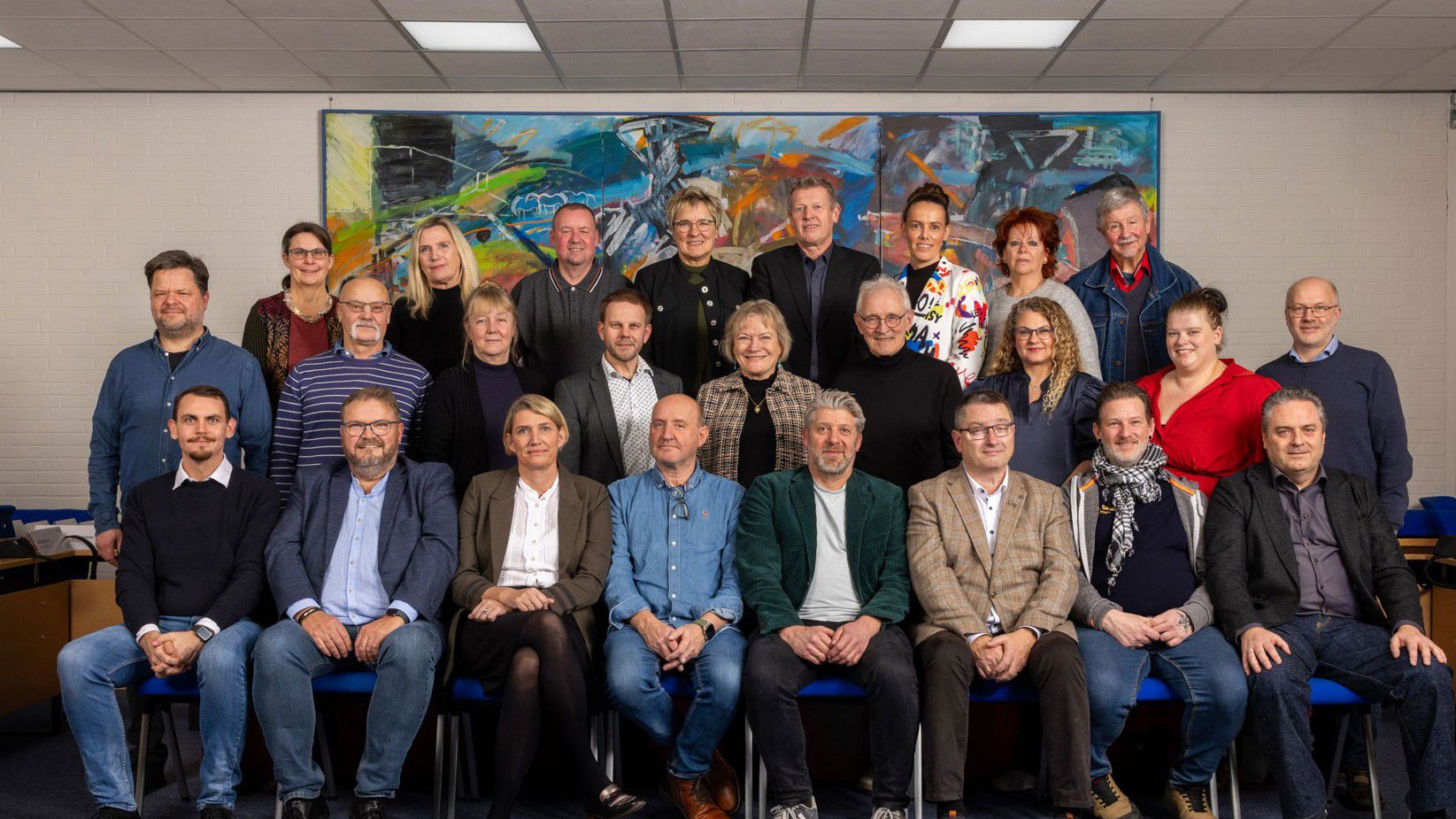 Gruppebillede af byrådet i Odsherred Kommune 2026-29Byrådet