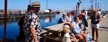 En tur på Odden Havn