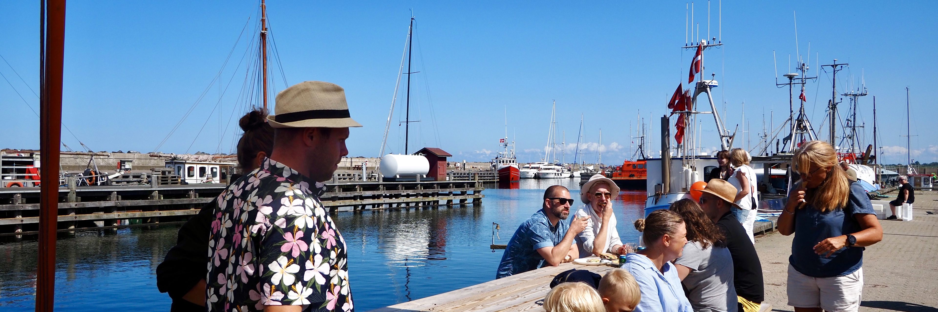 En tur på Odden Havn