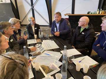 Inspirationsmøde om arkitekturpolitik på Odden havn