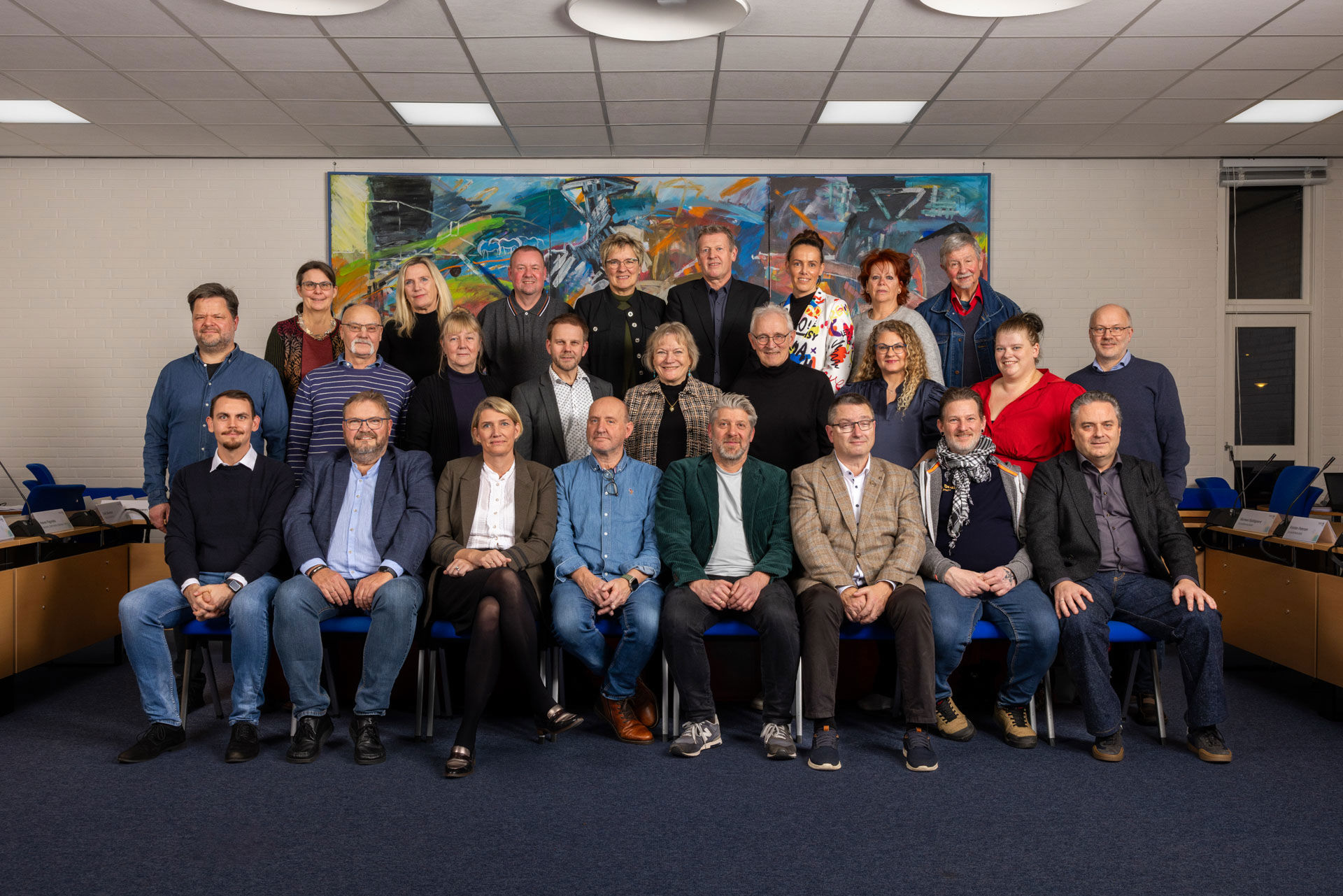 Gruppebillede af Byrådet i Odsherred Kommune 2026-29