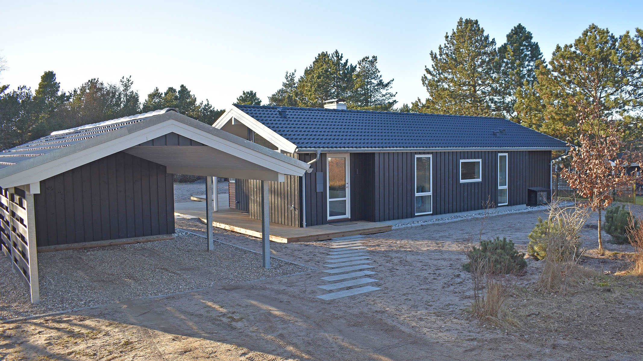Nybygget sommerhus