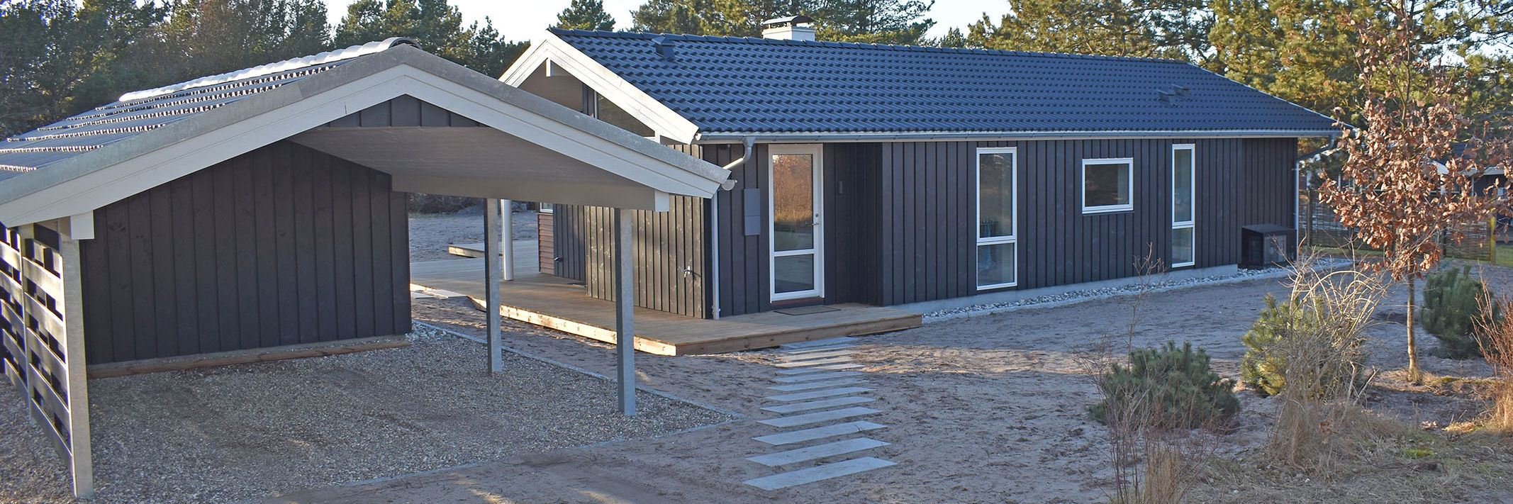 Nybygget sommerhus