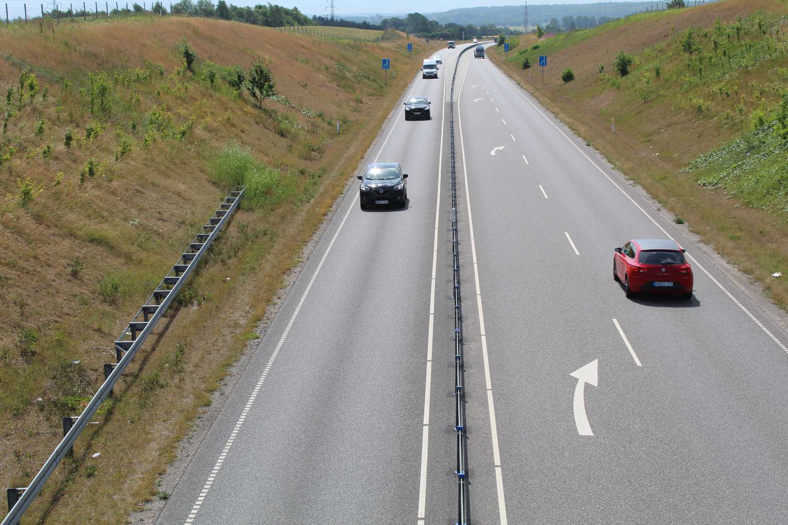 Rute 21 fra broen ved Vig