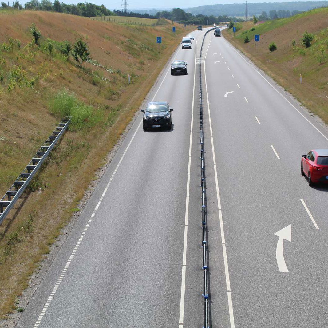 Rute 21 fra broen ved Vig