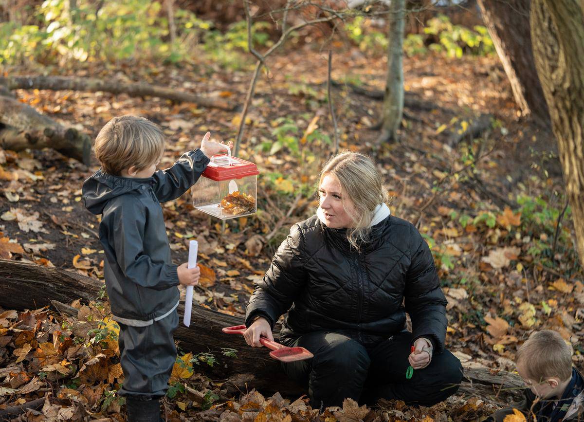 Naturbørnehaven Solbakken i Veddinge.