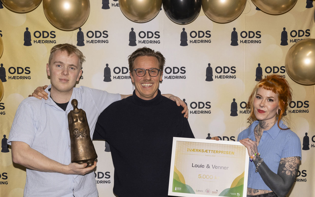 ODSHÆDRING 2025 VINDER Iværksætterprisen