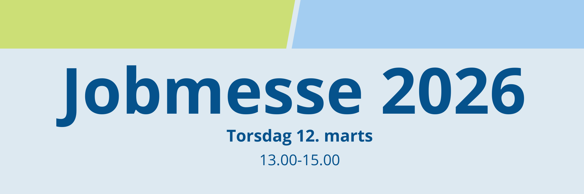 Invitation til Jobmesse 2026